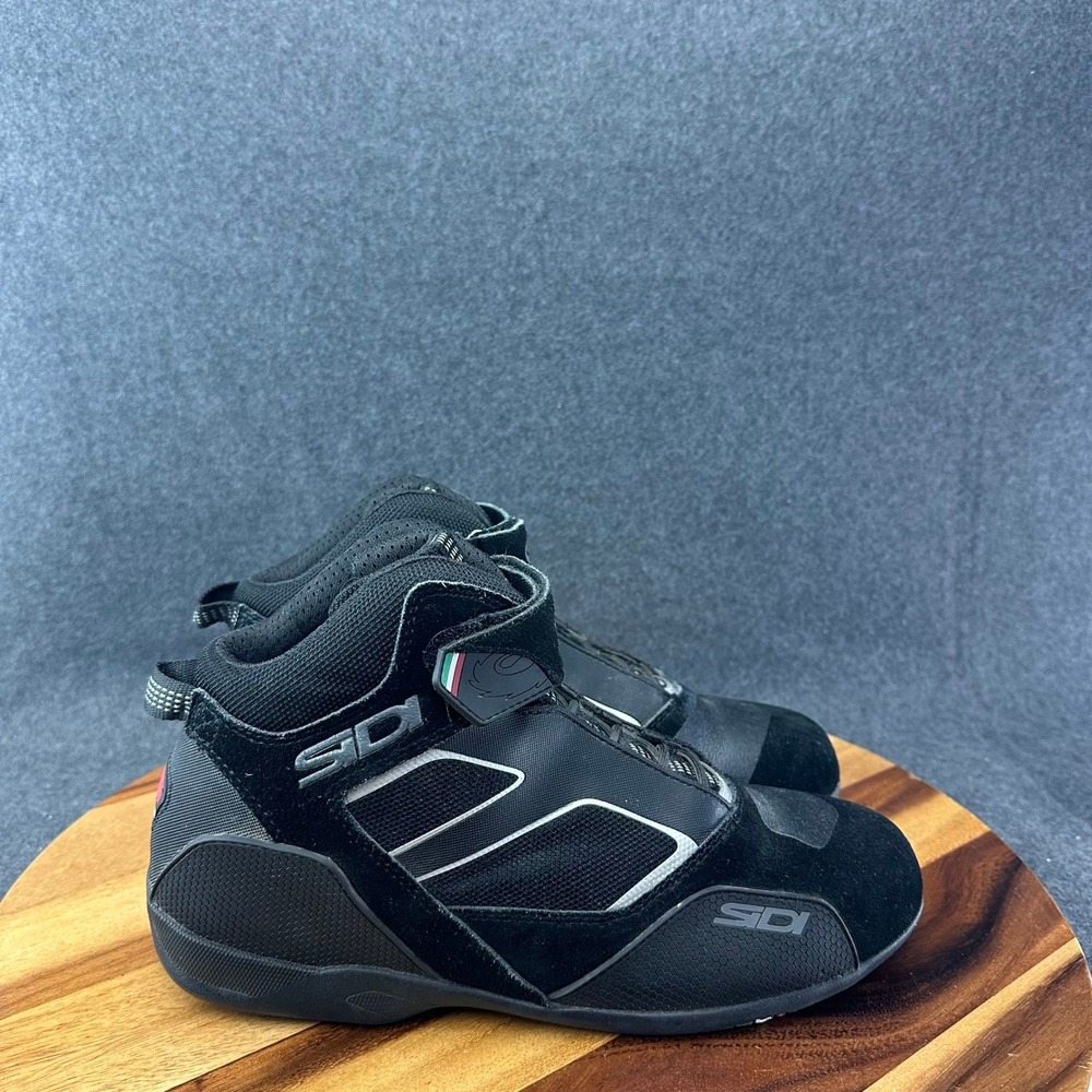 SIDI Meta Black Motorbike Boot Urban Motorcycle Biking Free Time Shoes 44 US 10